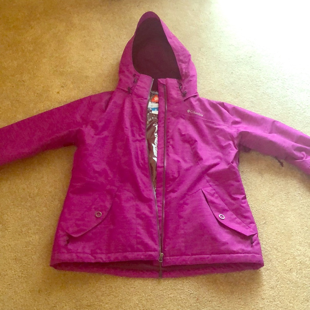 Magenta used excellent condition winter coat.